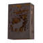 Rustic Lodge 2 - Light Flush Mounted Sconce