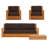 Hurlow 4 Piece Outdoor Conversation Set-1413723113
