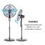 Summerjam Oscillating Pedestal Fan-817023369