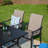 Sutiya 6 - Person Patio Dining Set Umbrella Hole Included Rectangular Table