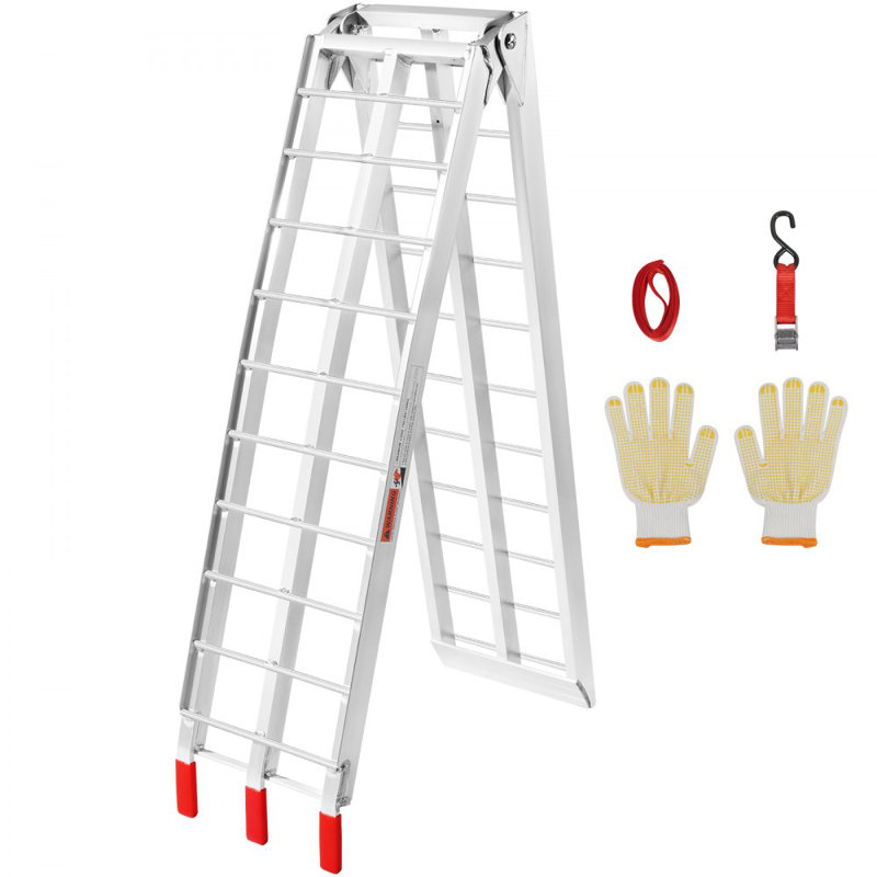 Rampes pour motos, rampes de chargement pliables pour lit de camionnettes 750 lb