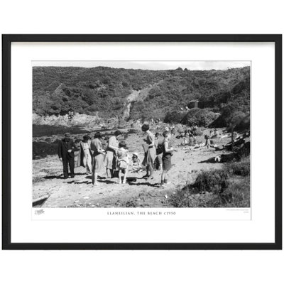 Llaneilian, The Beach C1950 - Single Picture Frame Print