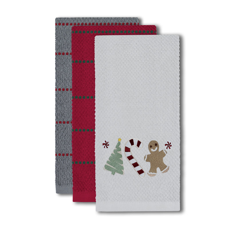Cotton Tea Towel Kitchen Towel, White