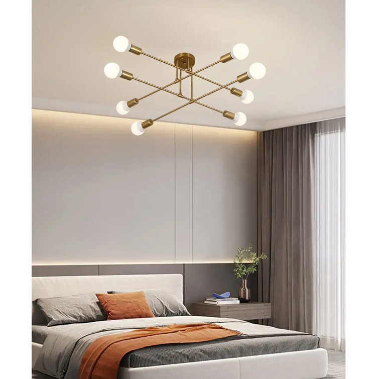 George Oliver Gabbard 8-Light Sputnik Chandelier & Reviews | Wayfair.co.uk