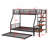 Auren Twin over Full Size Metal Bunk Bed with Trundle and Storage Staircase-1683880749