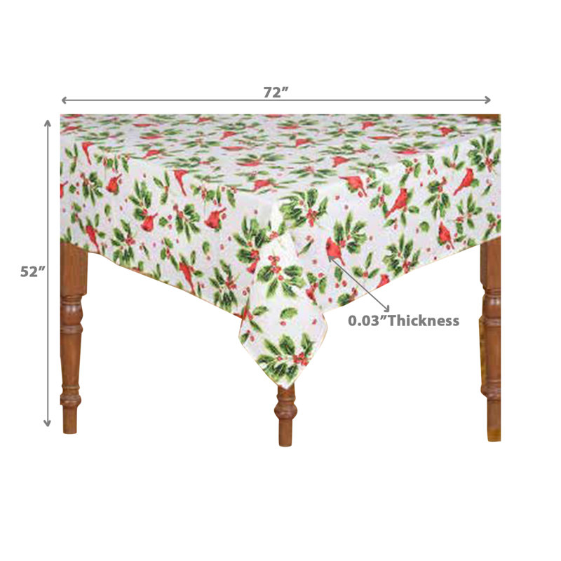Nappe Cardinal 52 po x 72 po