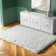 Diller White Faux Sheepskin Fur Machine Washable Shag Fluffy Area Rug