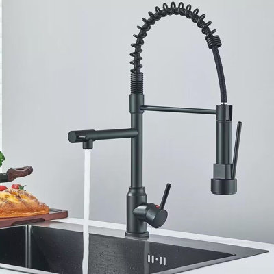 Pull Down Single Handle Kitchen Faucet