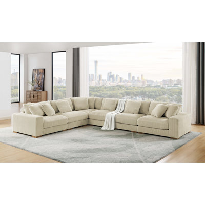 Canapé modulaire réversible de coin Amrith