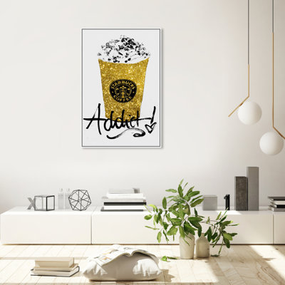 " Glitter Fuel " Graphic Art Print