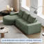 Canapé combiné en L 99 po chenille avec fauteuil 99 po-429684476