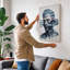 Mountain Mind Modern - Wrapped Canvas-502160985-502160977