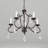 Doncaster 5 - Light Nickel Chandelier-19294910