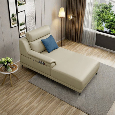 Fauteuil inclinable en similicuir à haute élasticité