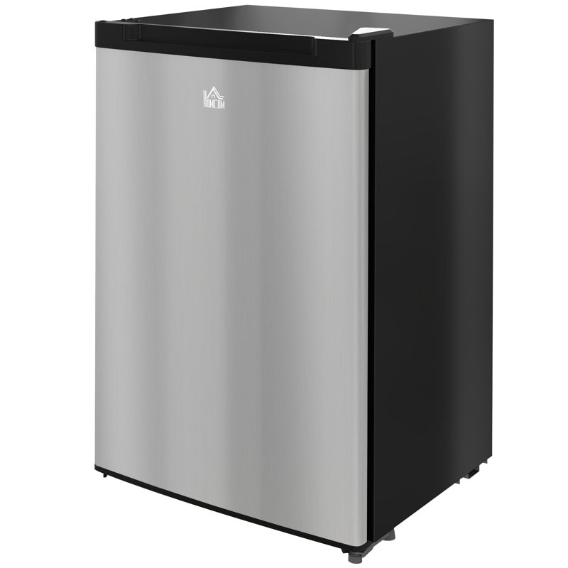 HOMCOM Upright Freezer, Silver