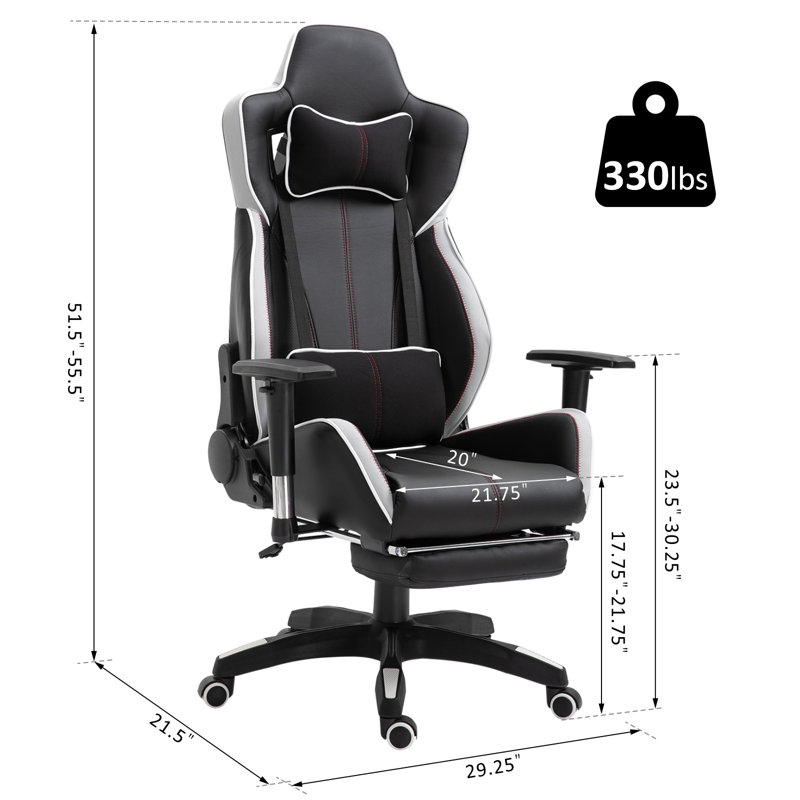 Fauteuil de jeu ebern pc & racing