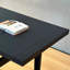 Bureau d'écriture rectangulaire en bois de frêne noir-1890366460