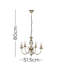 Basile 5 - Light Candle Style Chandelier-368733352-368733355-368733354