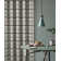 Groover Check Eyelet Room Darkening Curtains