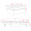 Upholstery Recliner Bed  With Metal Frame