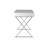 Pangea Home Alexa Modern Writing Desk – with Sleek Metal Steel Legs, Contemporary Executive Computer Table - Office, Bedroom, Entry - White Desk with Silver Legs-1362828137-1382324599