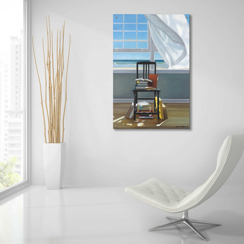 «Beach Scholer» par Karen Hollingsworth, H 36 po x l 24 po x P 0,2 po