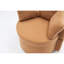 Chaise pivotante en tissu kaki moderne avec rangement et coussin de dossier, fauteuil d'appoint rembourré confortable pour le salon-1756223476