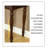 39.37"American-style solid wood brown dressing table with mirror