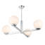 Lustre 4 lumières Claudette en chrome-10340354