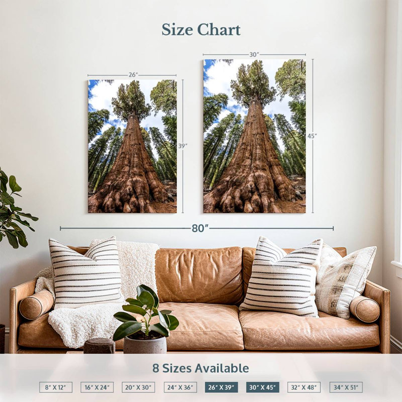 Harnek General Sherman Tree, 39" H x 26" W