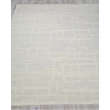 Park City Handmade New Zealand Wool Silver/Ivory Area Rug
