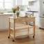 Chariot de cuisine Cherise avec comptoir personnalisable-1151460269