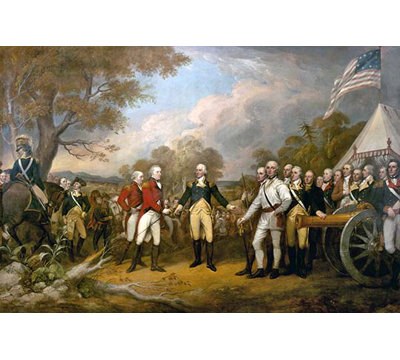 Cession de burgoyne général-imprimé