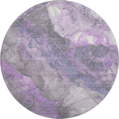 Premium Machine Washable Verlin AMF1787 Floral Rug