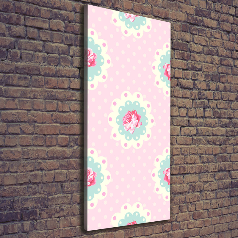 Roses - Wrapped Canvas Print