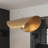1-Light OvaL Pendant Light Silk Shade