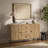48.8'' Sideboard Buffet Cabinet, 2 Door 3 Drawer Storage Cabinet with Metal Legs