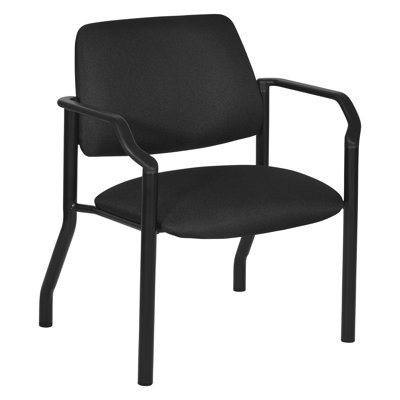 Swensa Big & Tall 400 lb. Capacity Guest Chair with Soft PU Arms