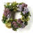 Faux Hydrangea Polyester 8.25'' Wreath