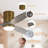 AuraVista 52" Modern 3-Blade Ceiling Fan with Light Kit & Remote Control – Flush Mount for Sleek, Space-Saving Design-123818169-123818168