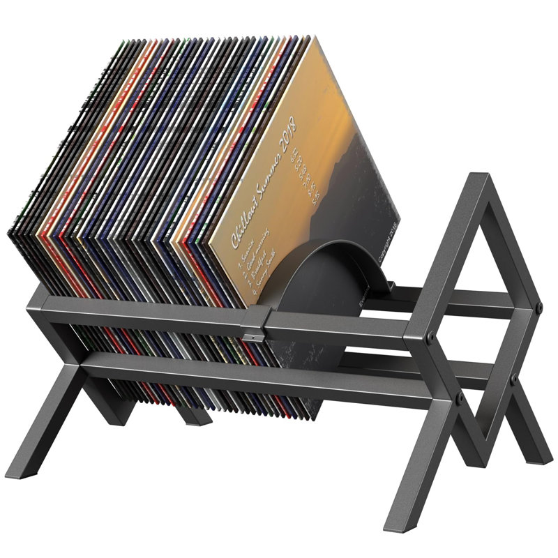 Metal 31.5cm H Media Shelves