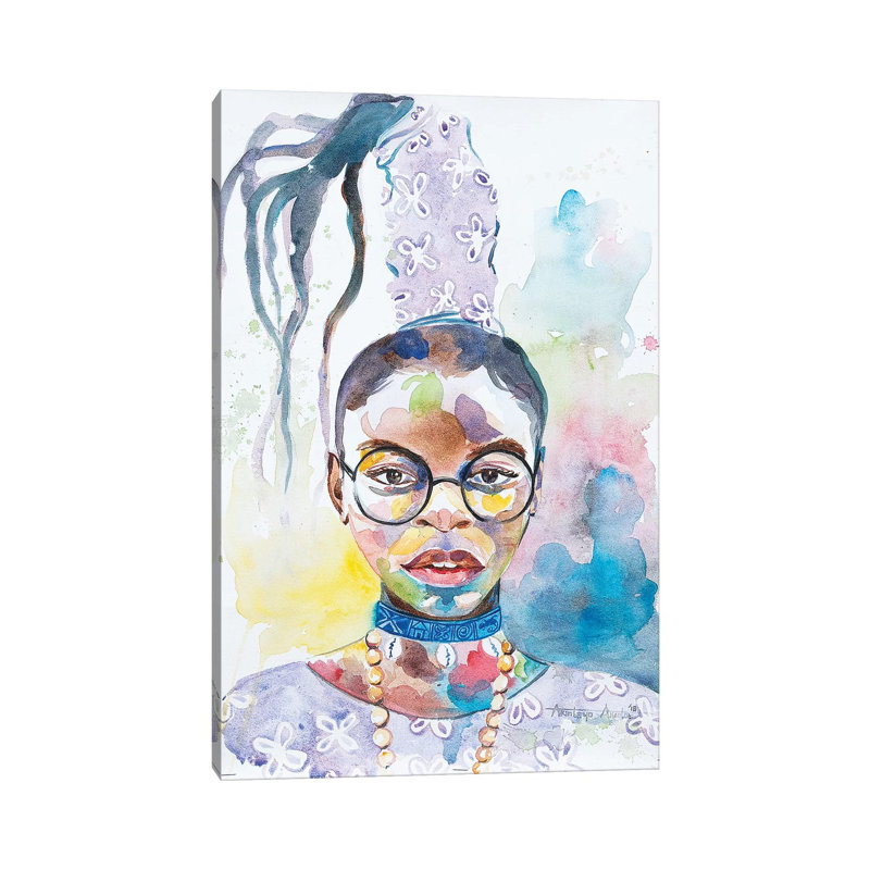Abeke 1 Piece Wrapped Canvas Wall Art, 20.32 cm H x 30.48 cm W