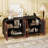 Sideboard Cabinet with Gold Half-Moon Handle