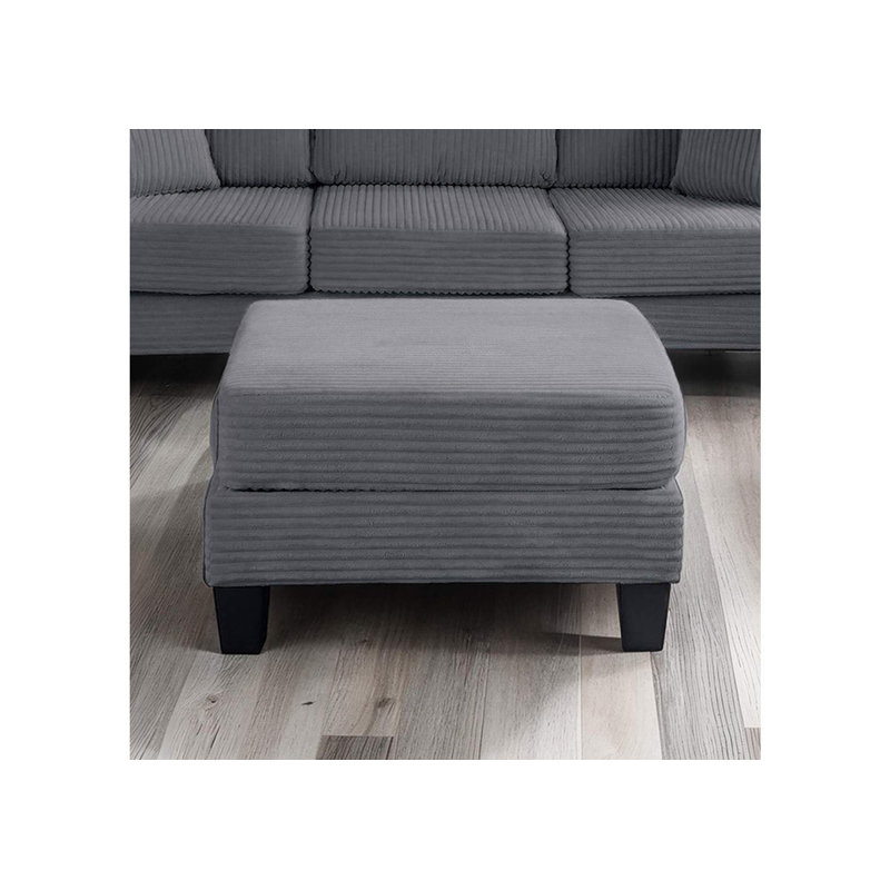 Ensemble de salon 3 pièces Amelia, Dark Grey