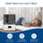 Smart Humidifiers For Bedroom Large Room Home,(6L) Cool Mist Top Fill Essential Oil Diffuser For Baby & Plants,Smart App & Voice Control, Rapid Humidification & Auto Mode-Quiet Sleep Mode