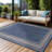 Waikiki Navy Indoor/Outdoor Rug-161589908