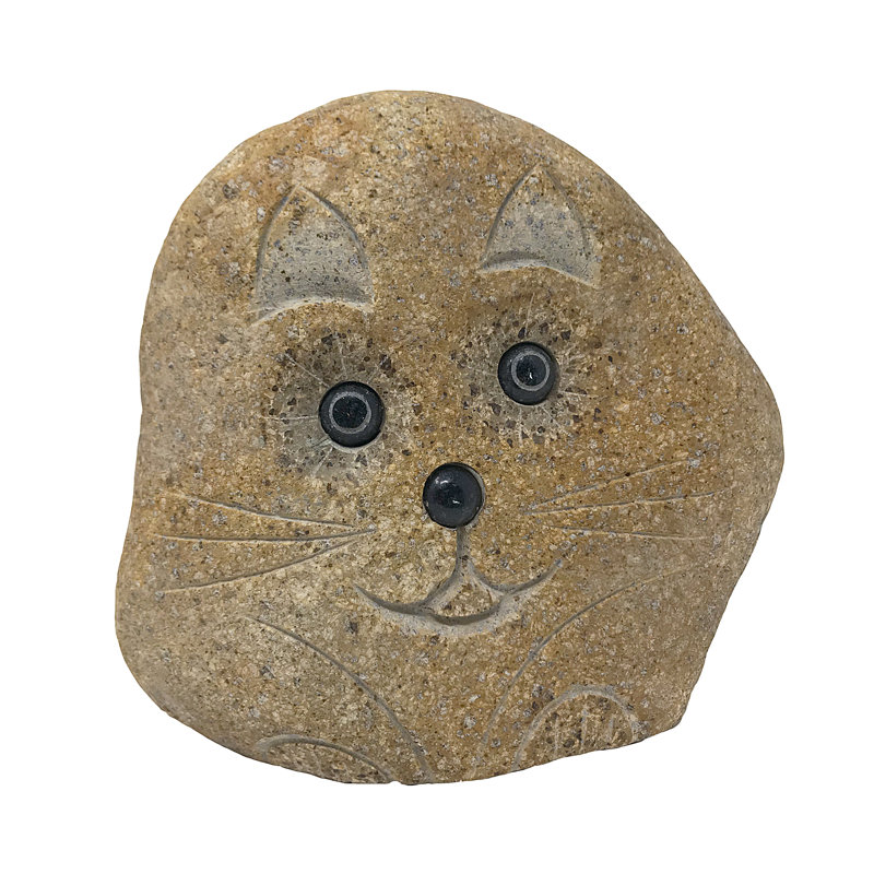 Chat en pierre 6 po Stone Age Creations