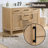 Solana 47.2" Single Bathroom Vanity Base Only in Weathered Fir