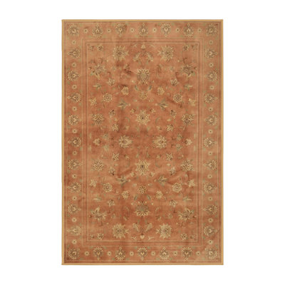 Tapis oriental multicolore tissé à la machine Oriental