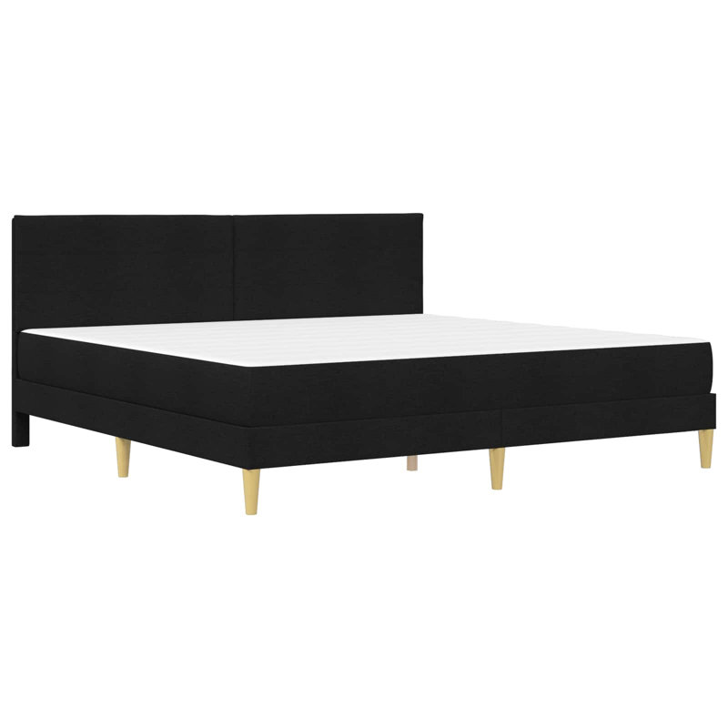 Bed Frame, Super King (6'), Black